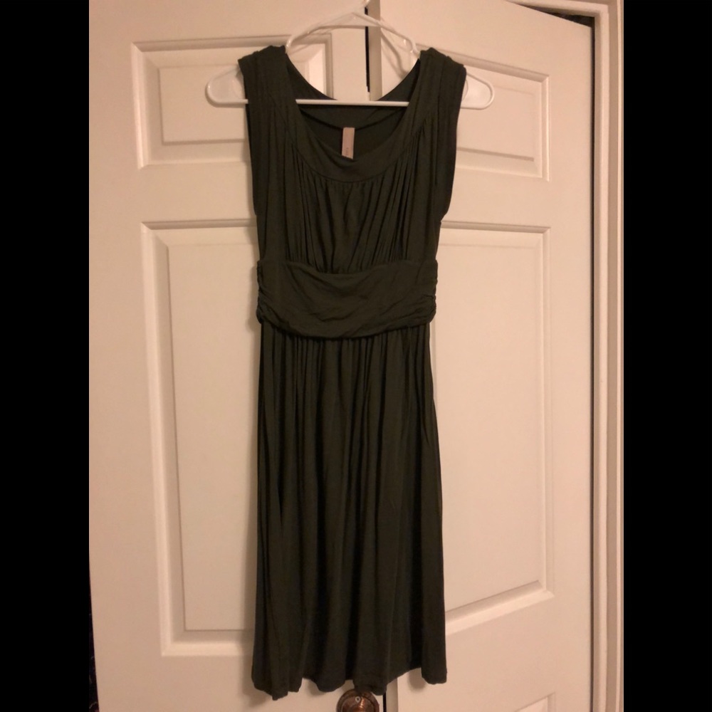 Kamile Jersey Ruched Detail Dress